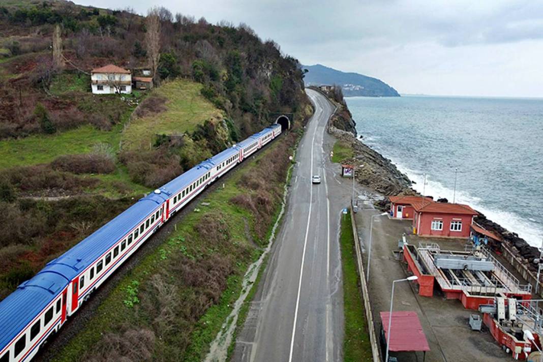 Karadeniz'de doğa şöleni! Turistik Karaelmas Ekspresi yolcularını büyüledi 6